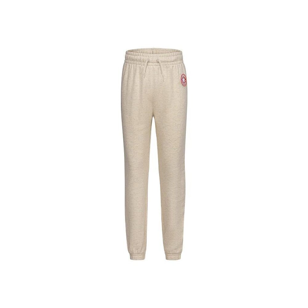 Converse Kids High-Rise Joggers (Little Kids) (Coconut) Girl's Clothing